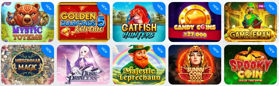 New Games at Azur Casino Pakistan