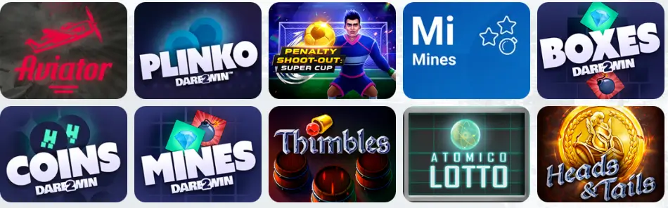 Other Games at Azur Casino Pakistan